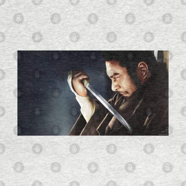 Zatoichi Digital Painting by CH3Media